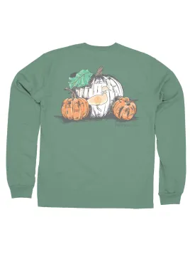 Baby Tee LS Duck O' Lantern
