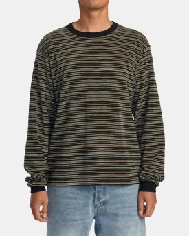 Bridge Long Sleeve Top - RVCA Black