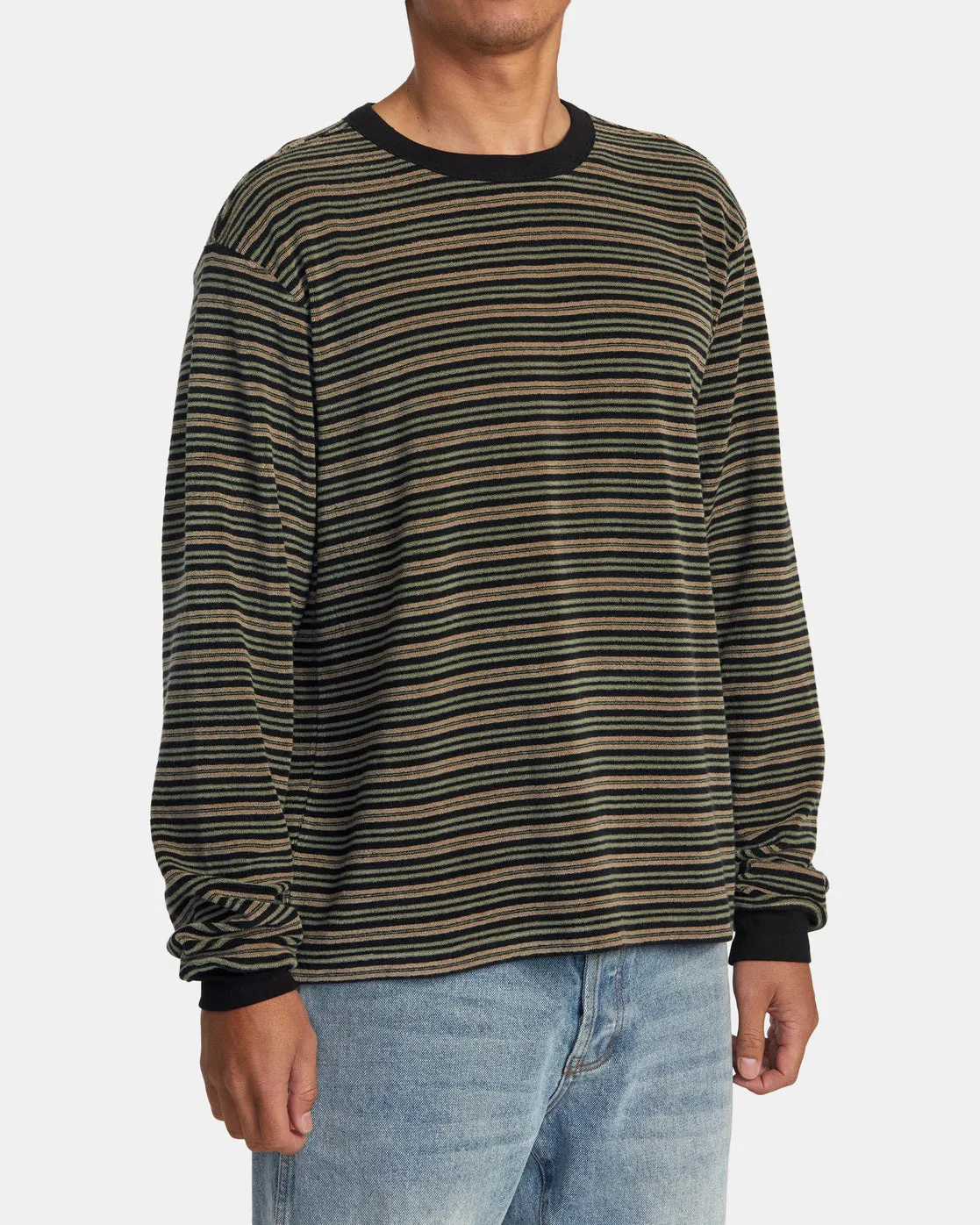 Bridge Long Sleeve Top - RVCA Black