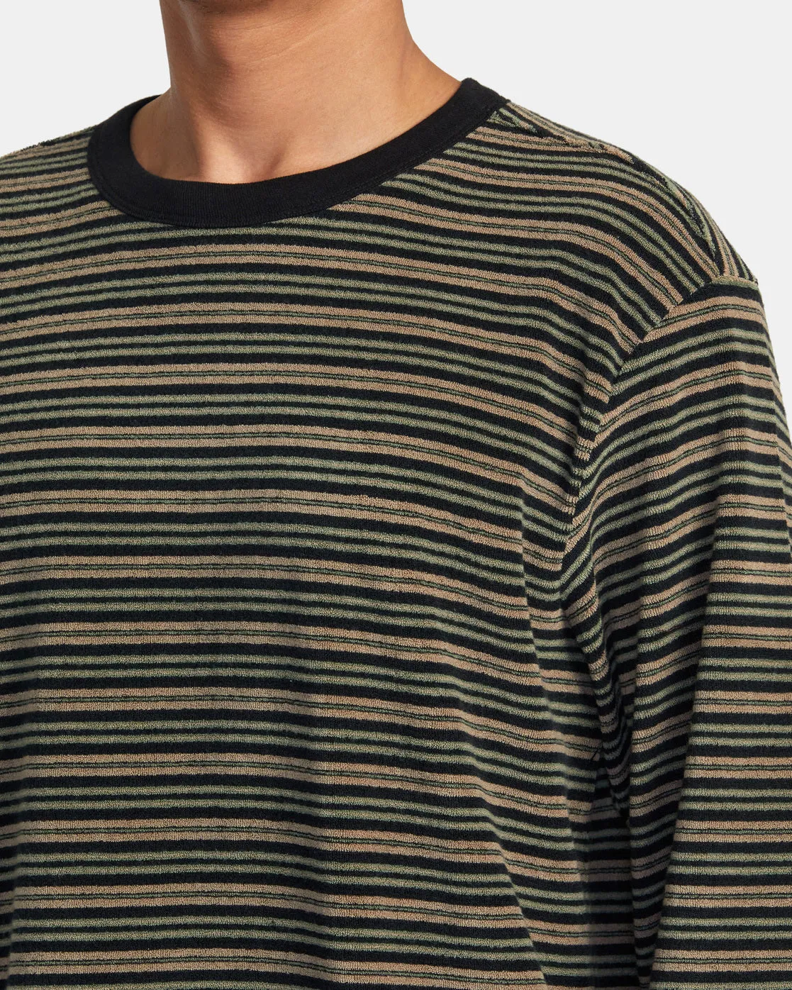 Bridge Long Sleeve Top - RVCA Black