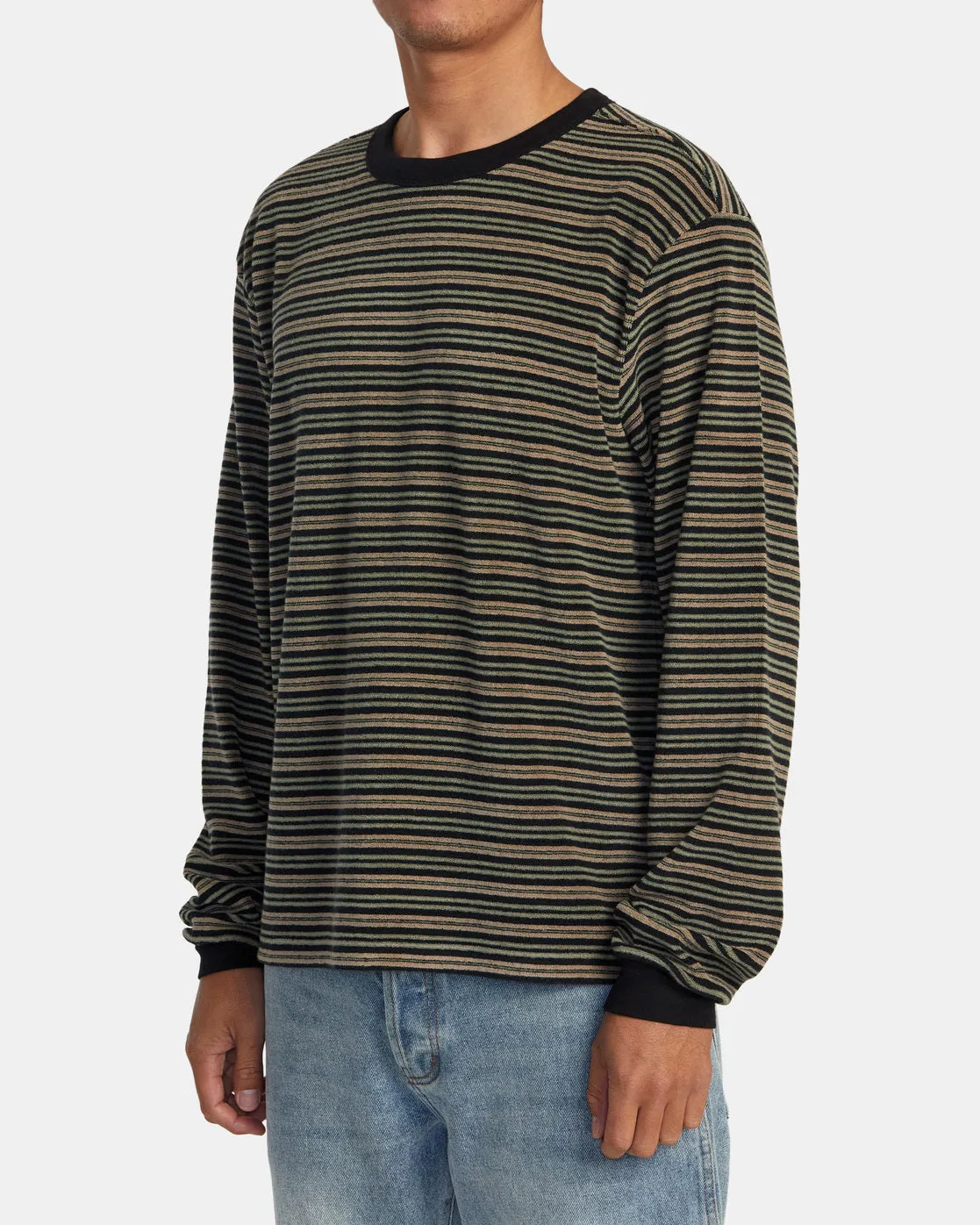 Bridge Long Sleeve Top - RVCA Black