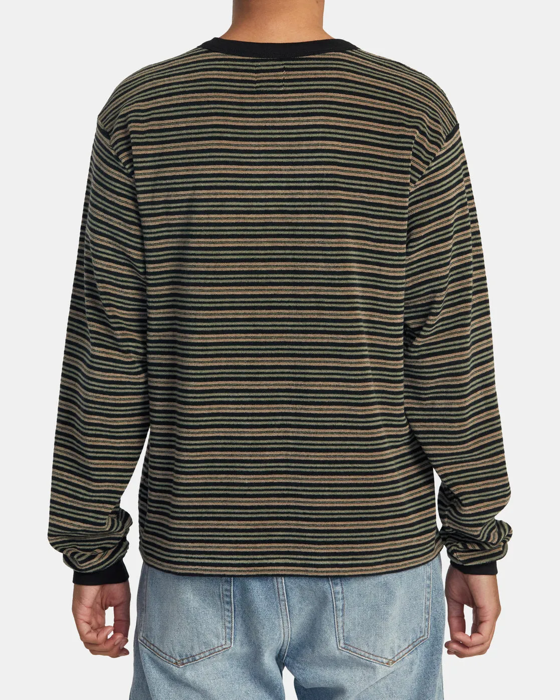 Bridge Long Sleeve Top - RVCA Black