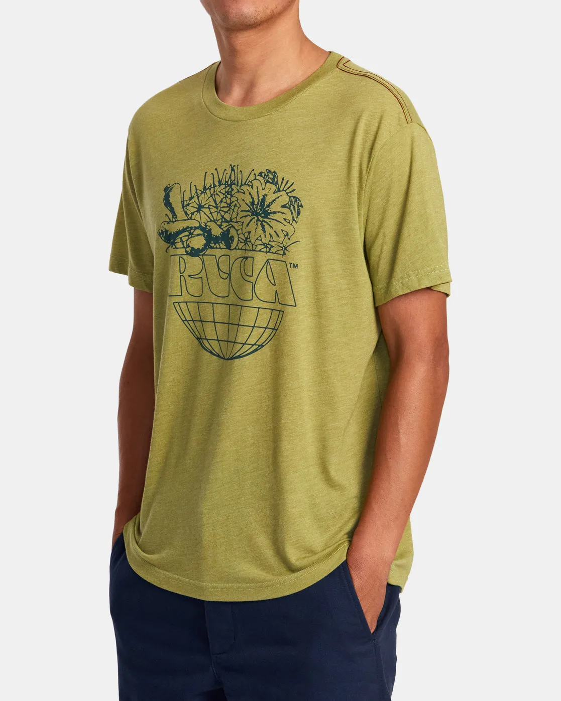 Cactus World Tee - Marsh