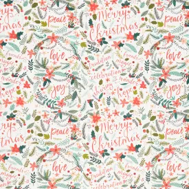 Christmas Squad - Christmas Tidings Ivory Yardage
