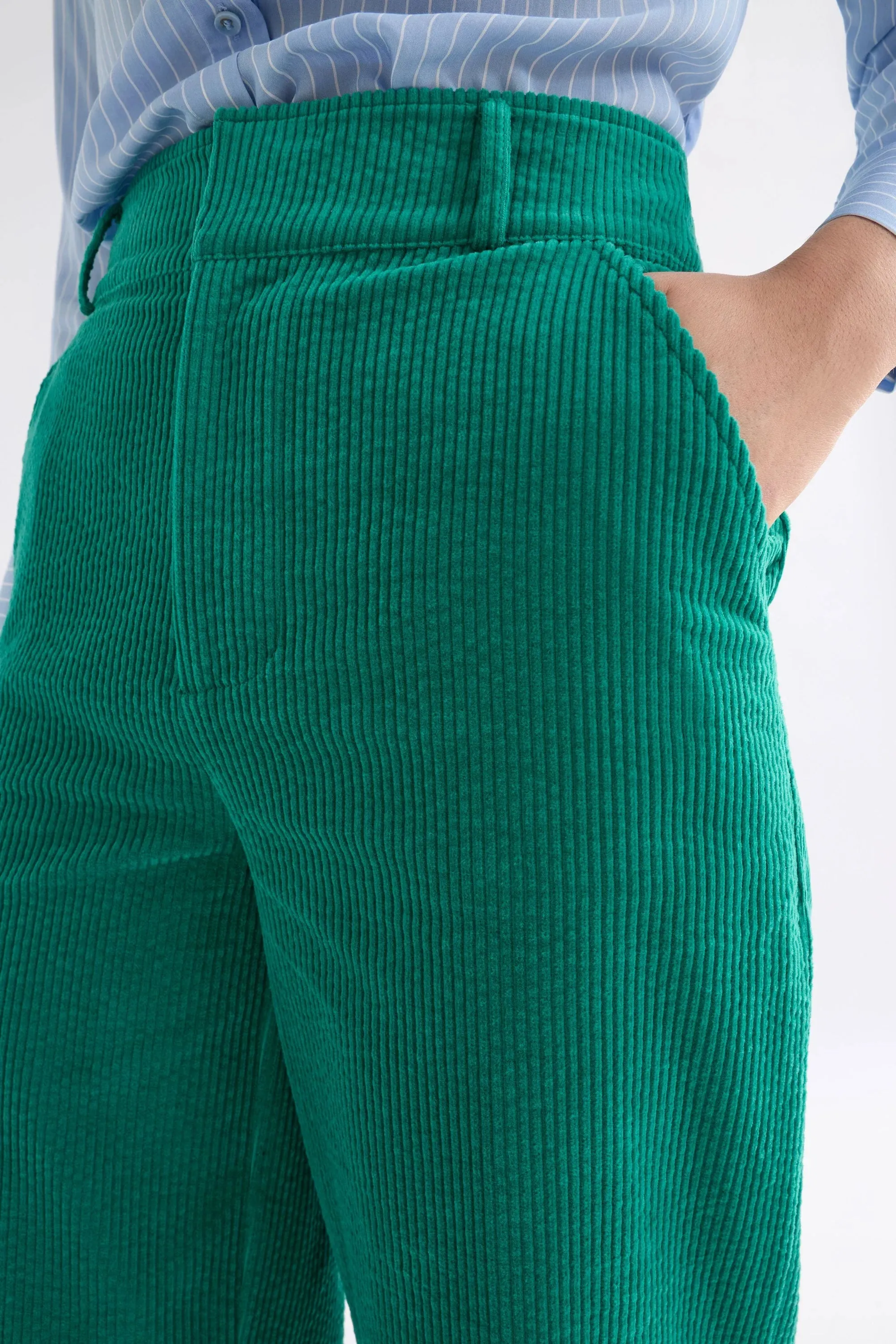 Elk - Island Green Rhes Cord Pant