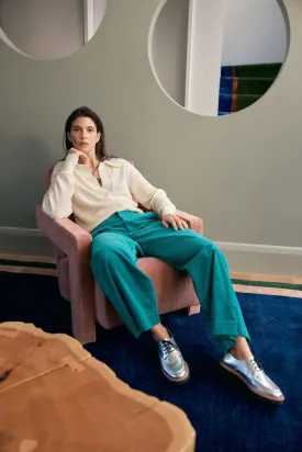 Elk - Island Green Rhes Cord Pant