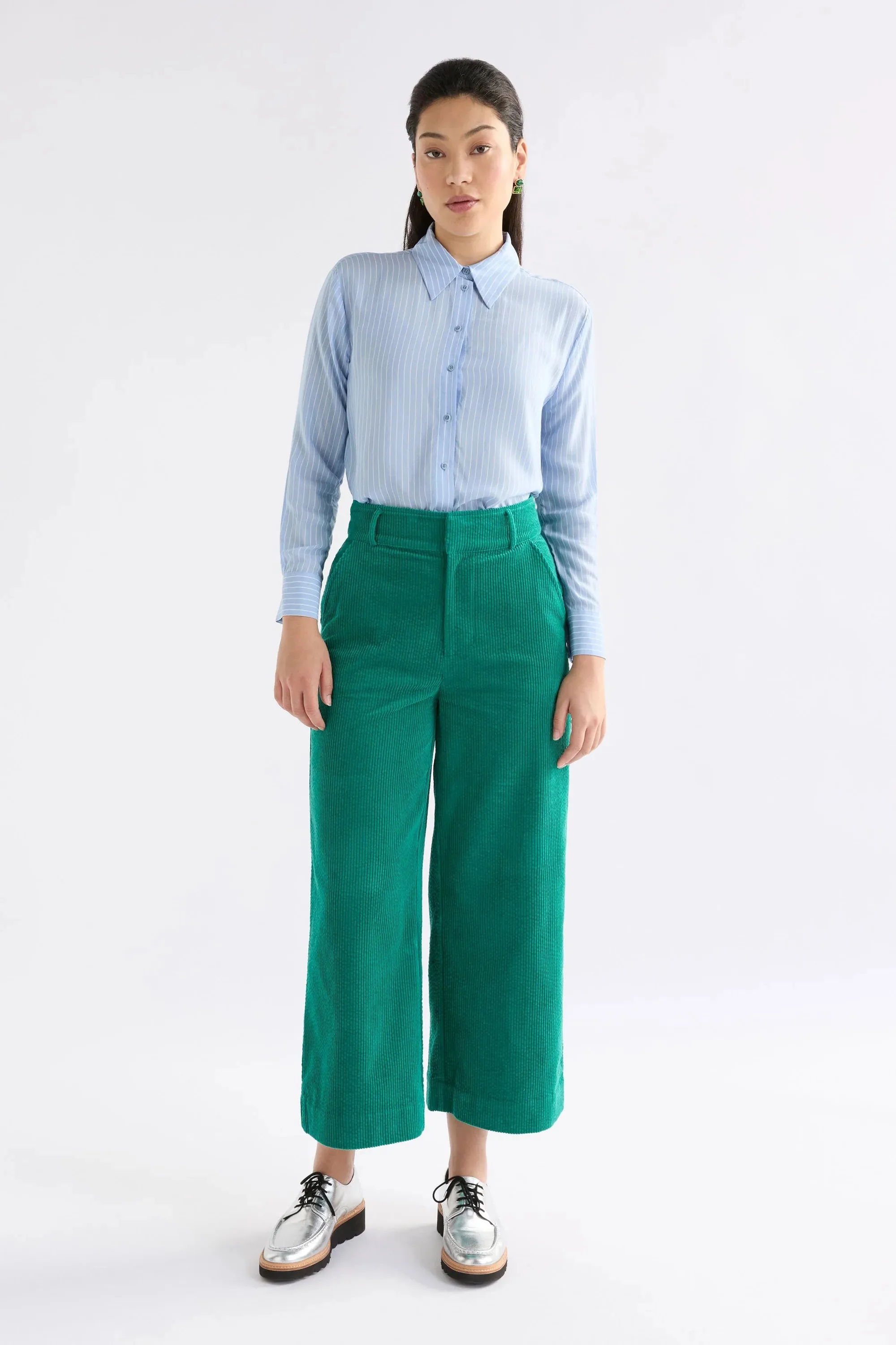 Elk - Island Green Rhes Cord Pant