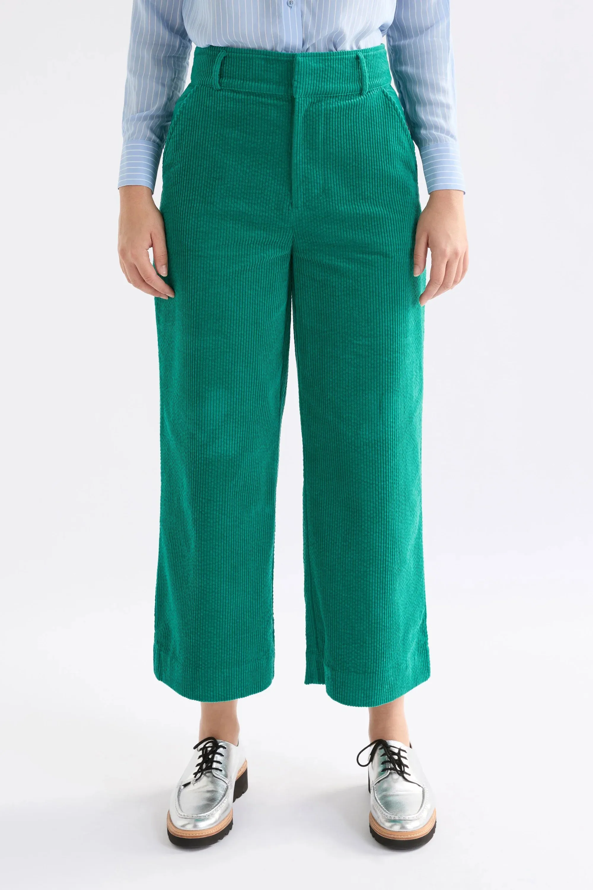 Elk - Island Green Rhes Cord Pant