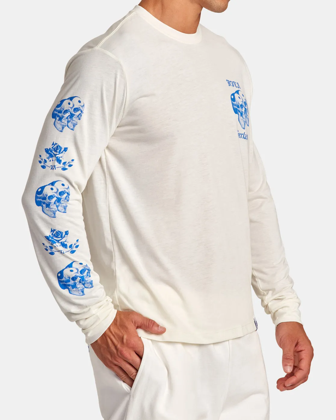 Everlast X Benjamin Jeanjean Long Sleeve Tee - White