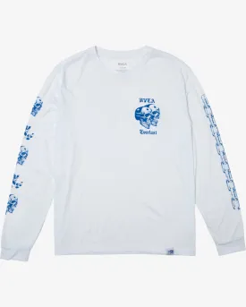 Everlast X Benjamin Jeanjean Long Sleeve Tee - White