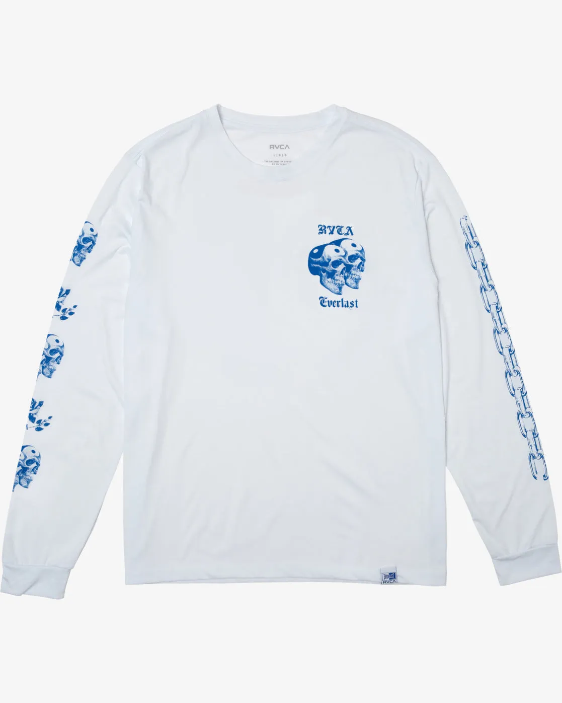 Everlast X Benjamin Jeanjean Long Sleeve Tee - White