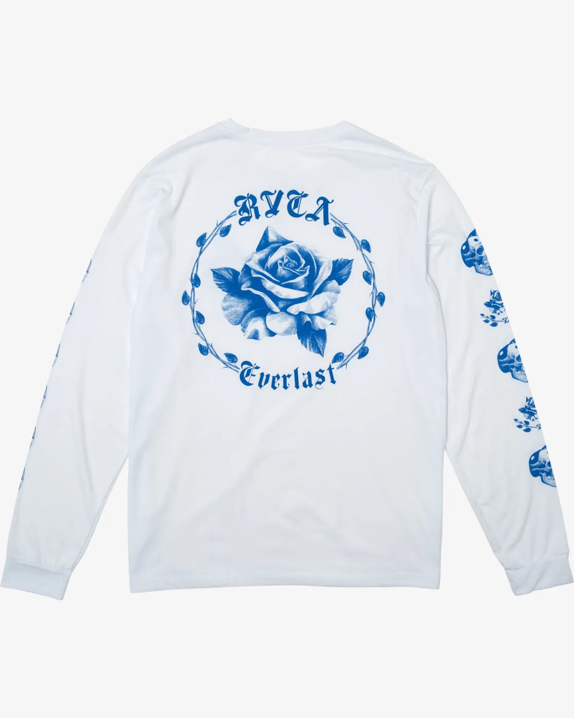 Everlast X Benjamin Jeanjean Long Sleeve Tee - White