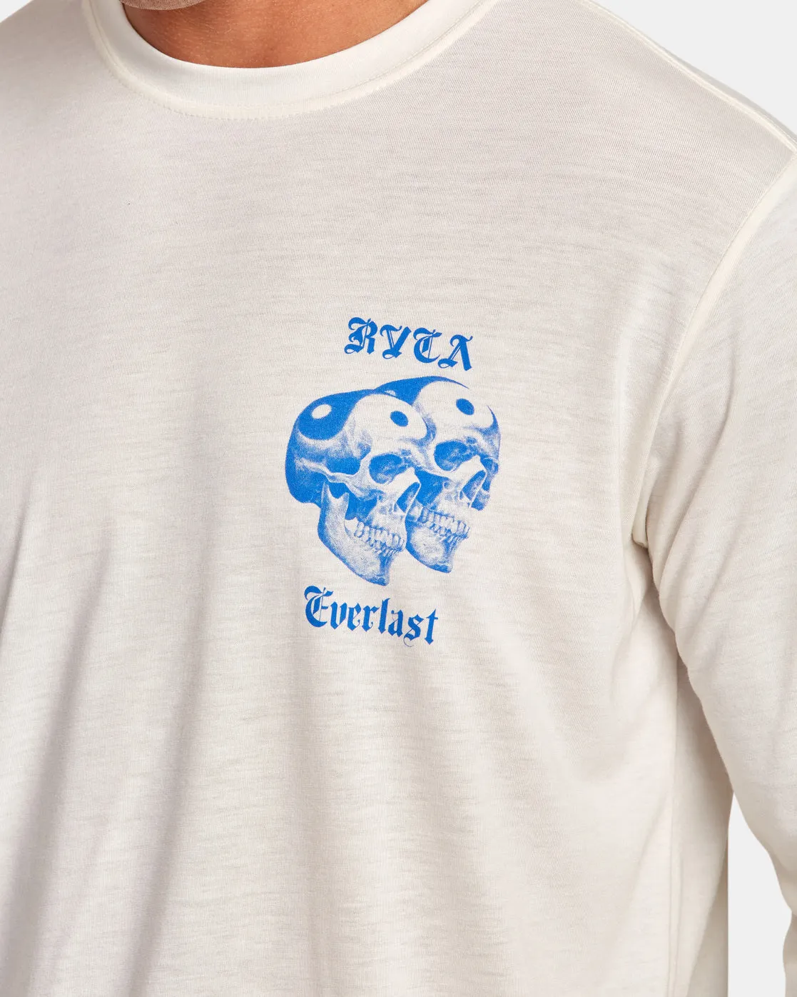 Everlast X Benjamin Jeanjean Long Sleeve Tee - White