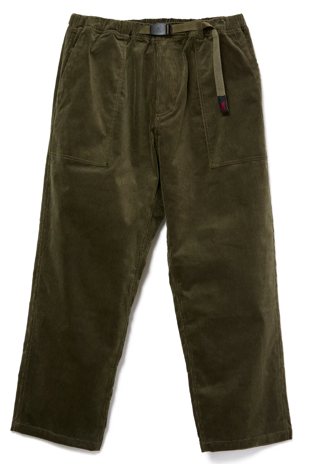 Gramicci Corduroy Loose Tapered Pants - Olive