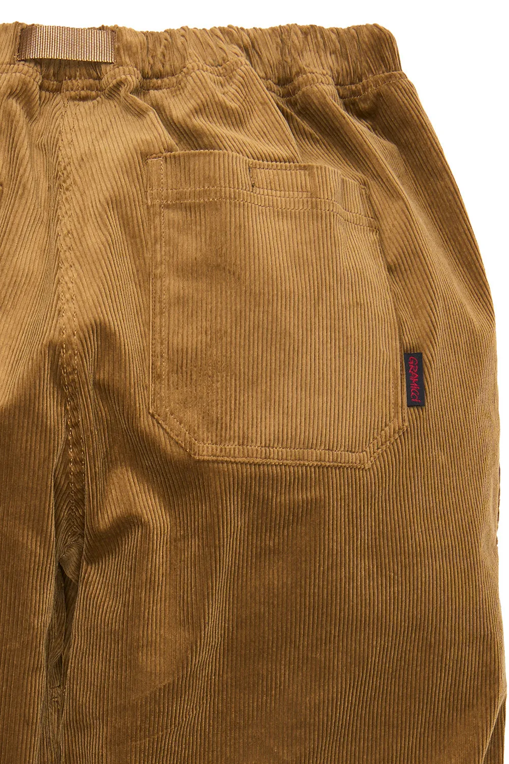 Gramicci Corduroy Loose Tapered Ridge Pants - Mocha Beige