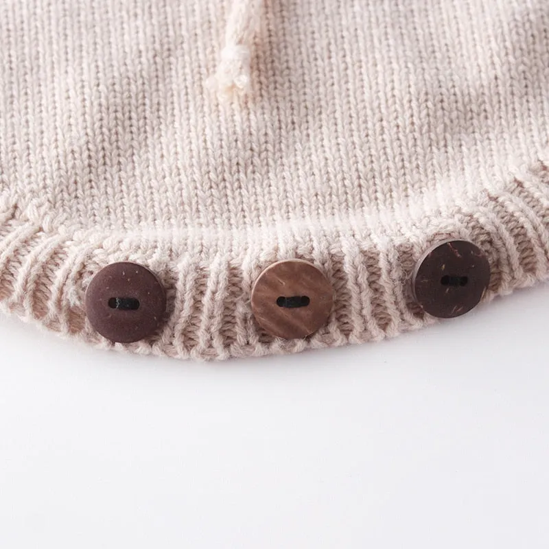 HEART Knitted Romper