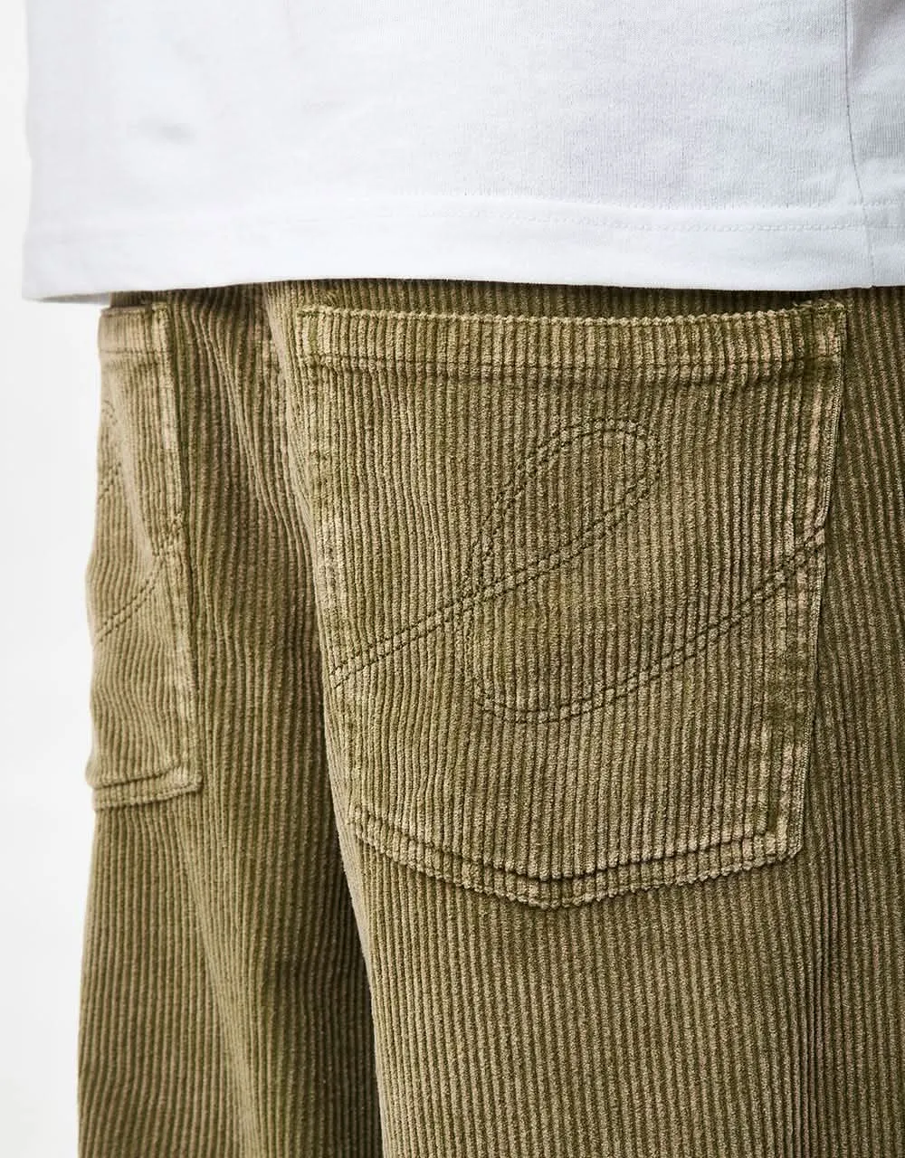 Hoddle Cord Ranger Pants - Forest Green