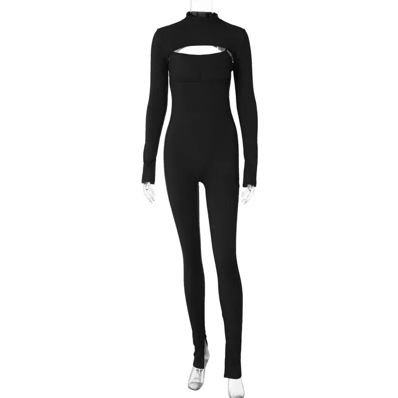Into The Day Knit Jumpsuit Set
