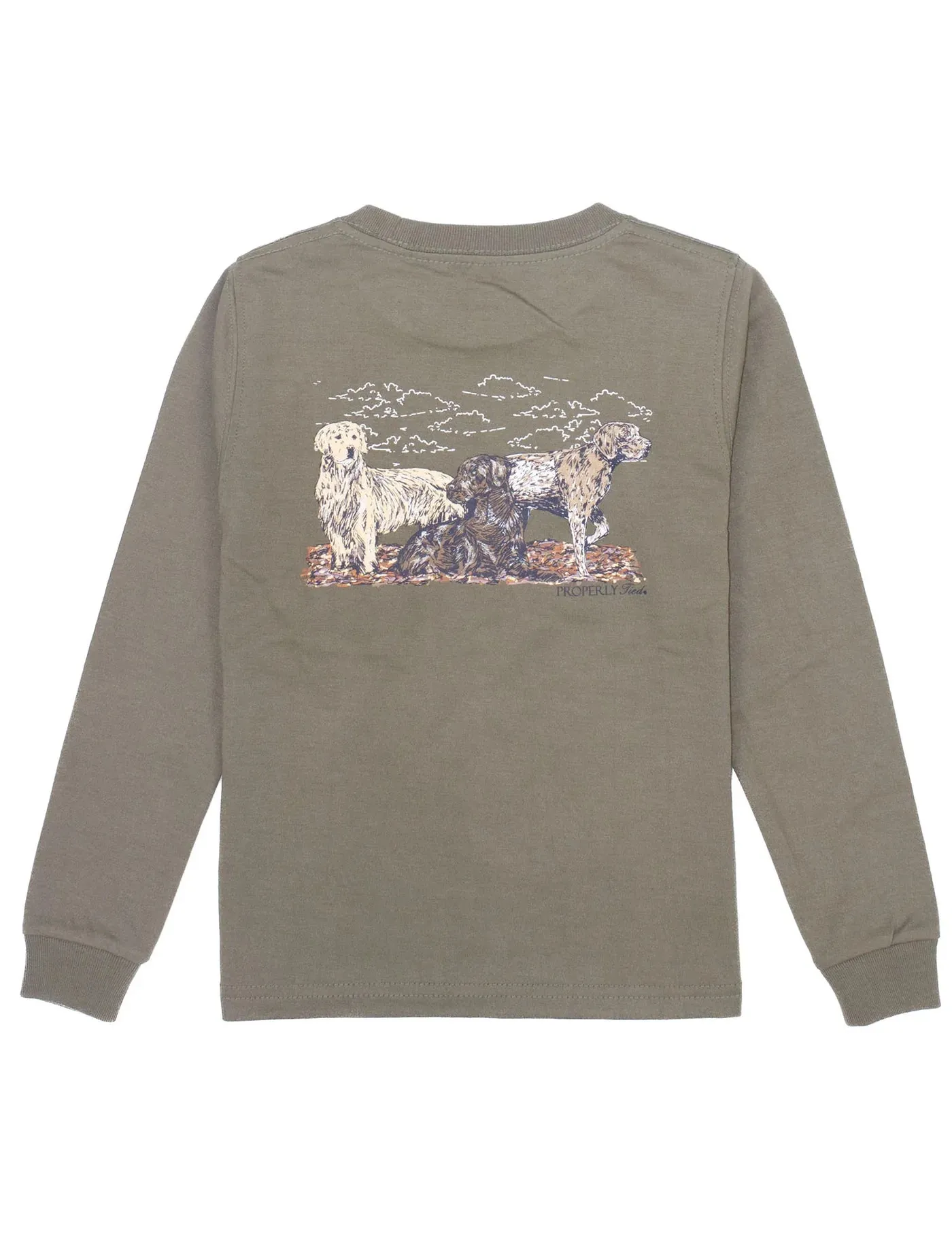 LD Hunting Dogs LS Tan