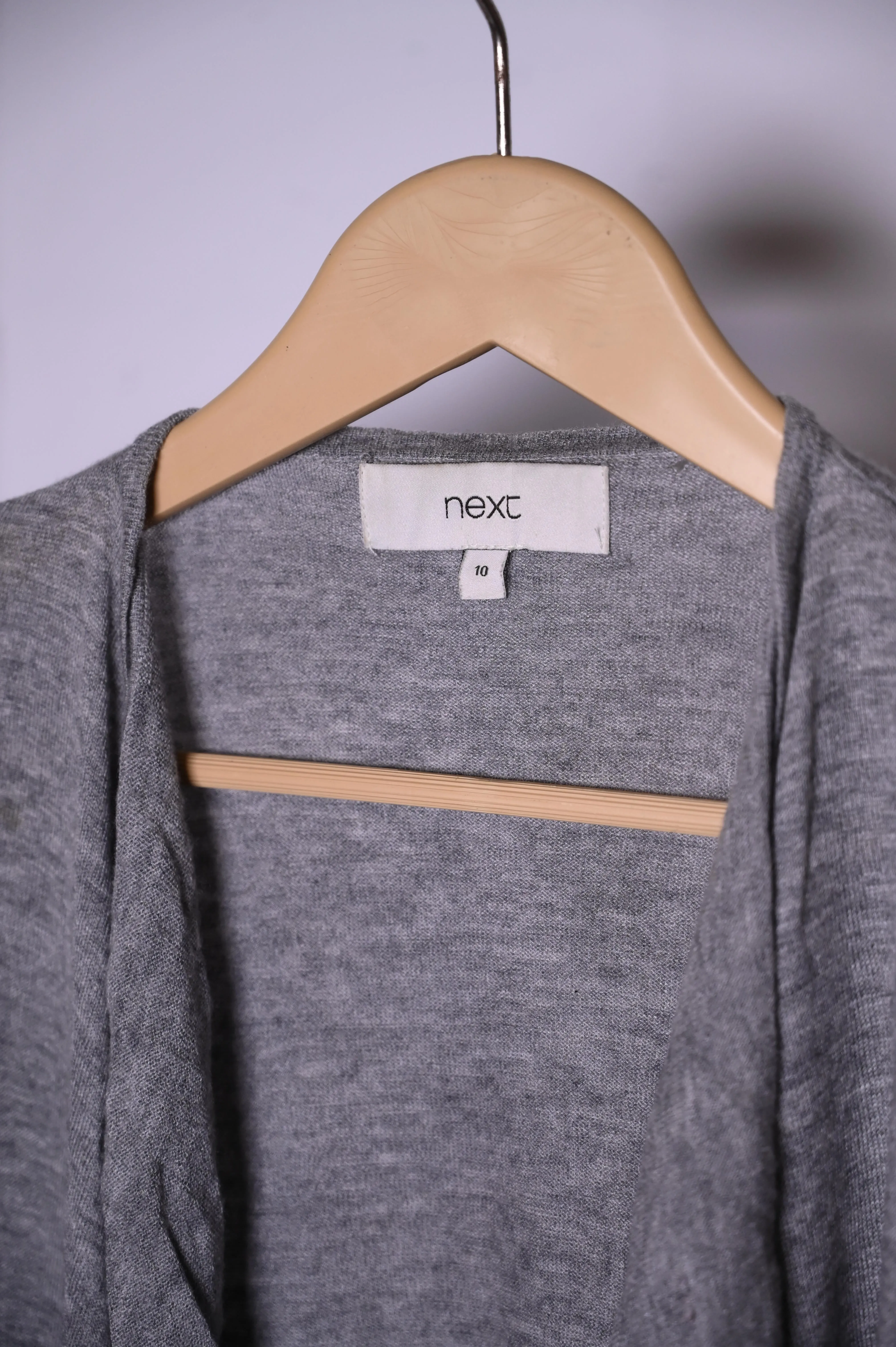 Light Grey Merino Wool Shrug
