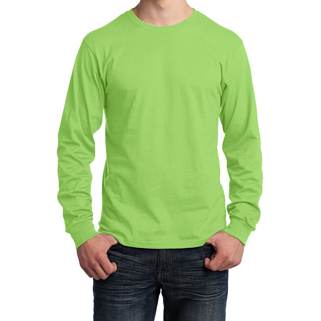 Men's Long Sleeve Core Cotton Tee