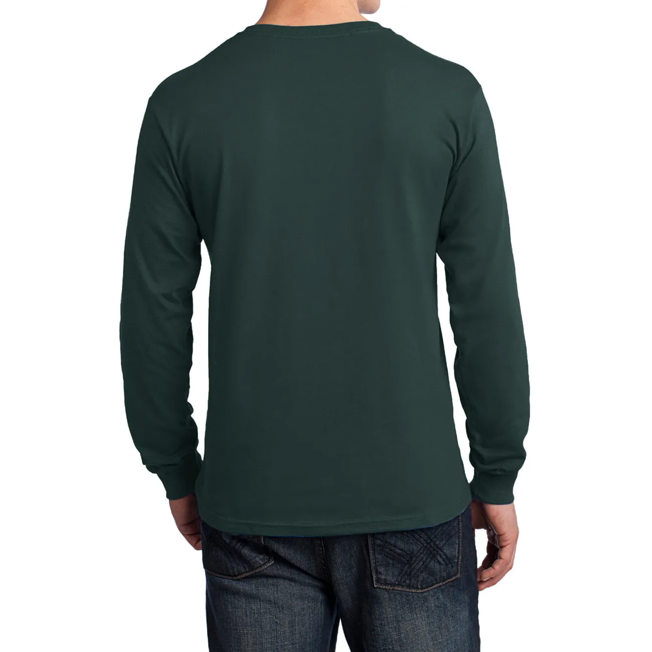 Men's Long Sleeve Core Cotton Tee