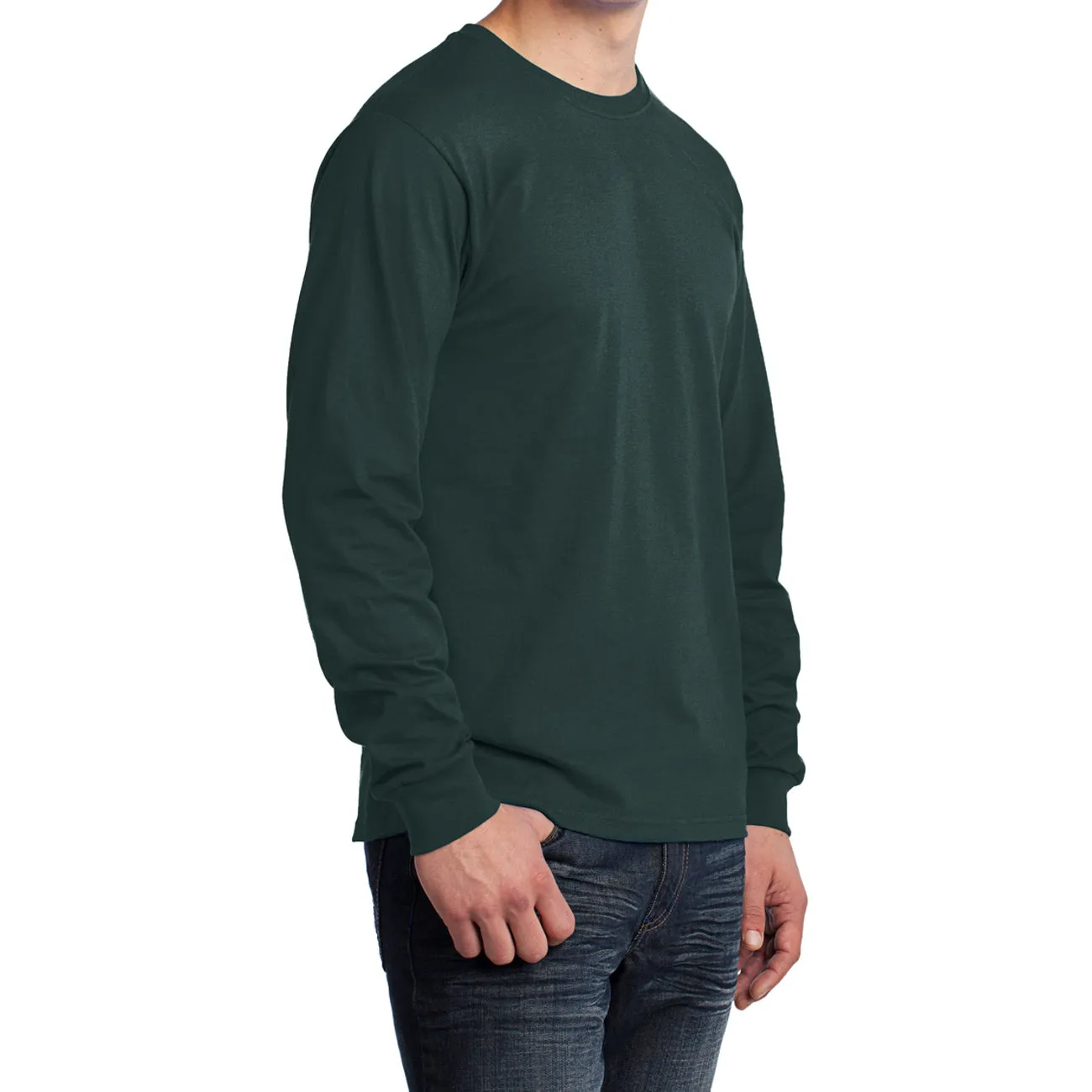 Men's Long Sleeve Core Cotton Tee
