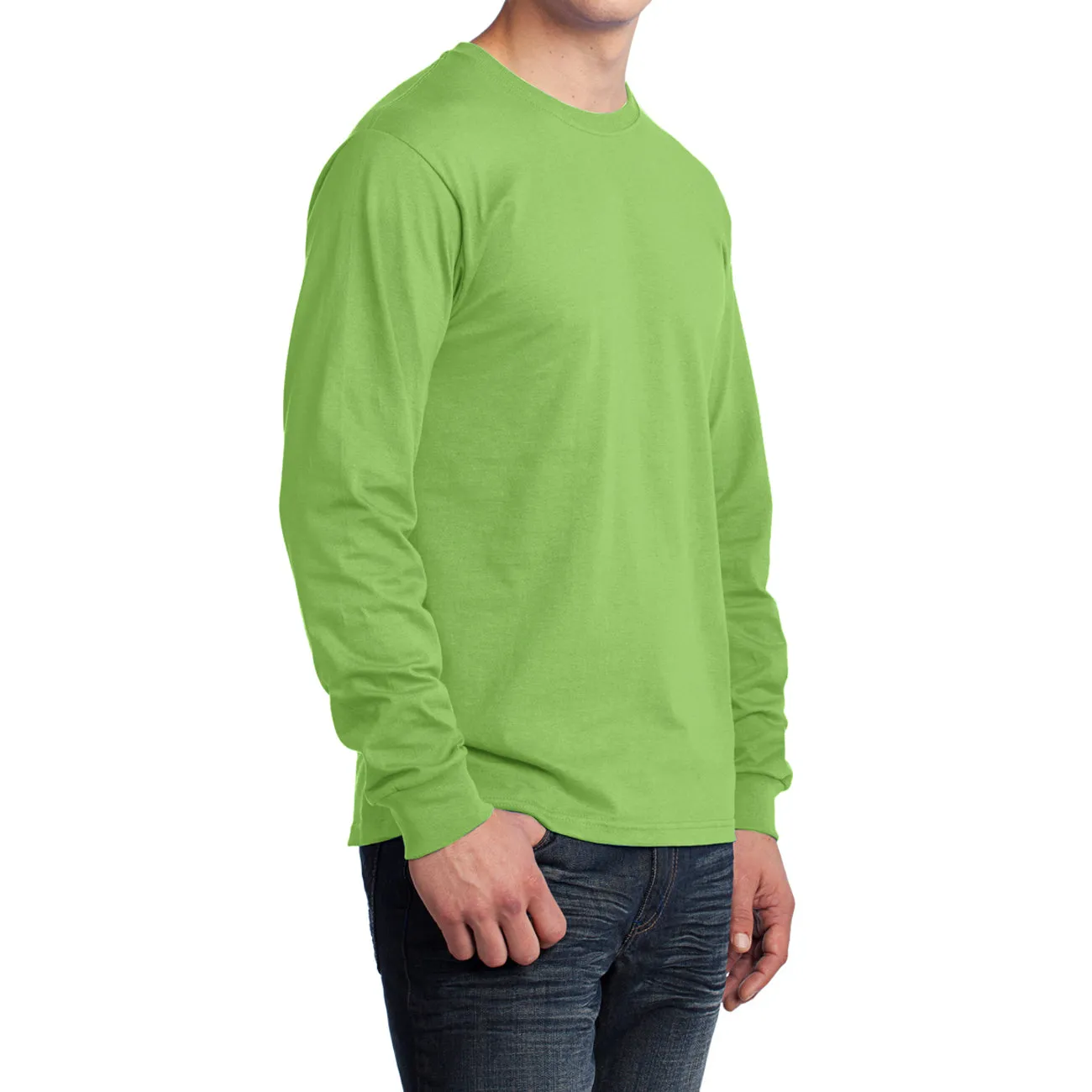 Men's Long Sleeve Core Cotton Tee