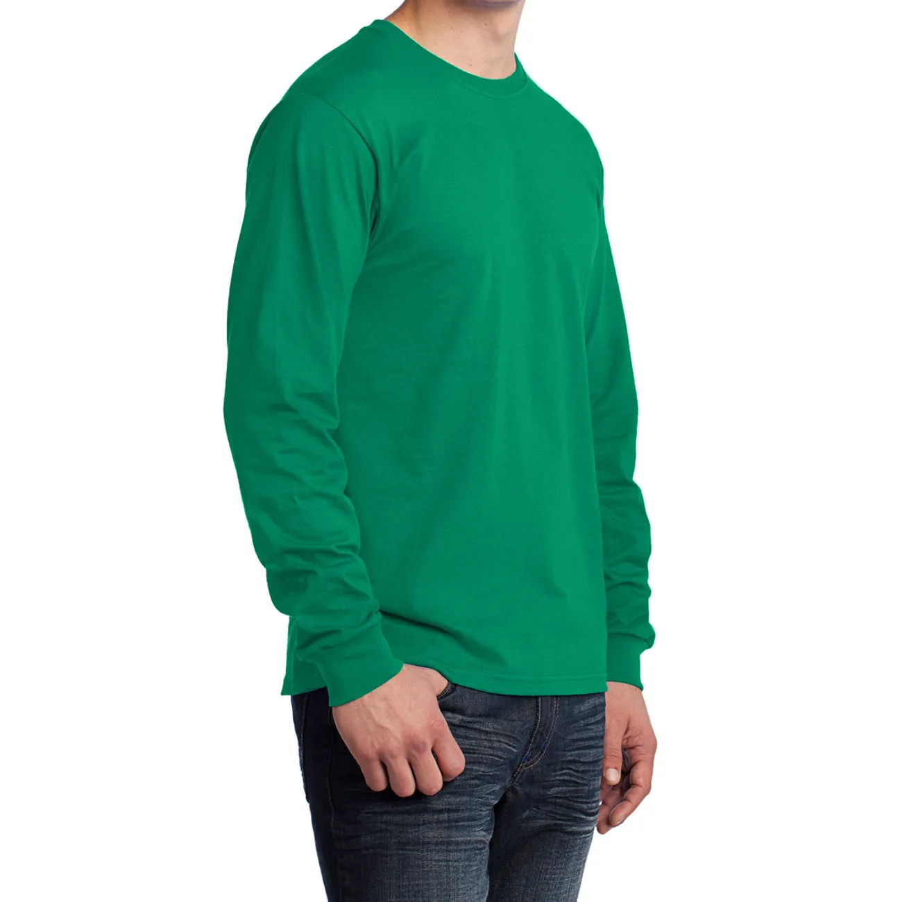 Men's Long Sleeve Core Cotton Tee