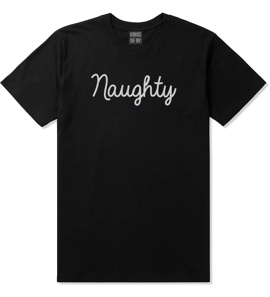 Naughty Script Bad Mens T-Shirt