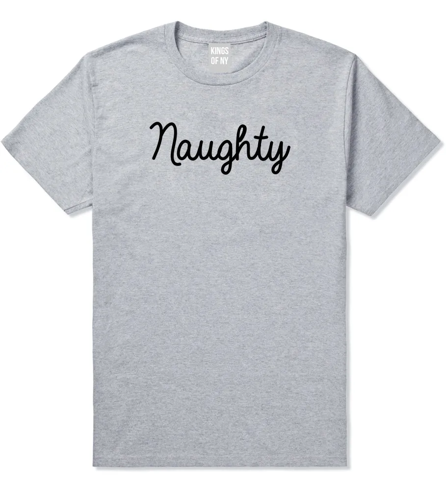 Naughty Script Bad Mens T-Shirt