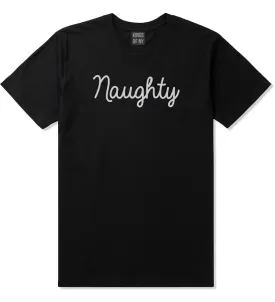Naughty Script Bad Mens T-Shirt
