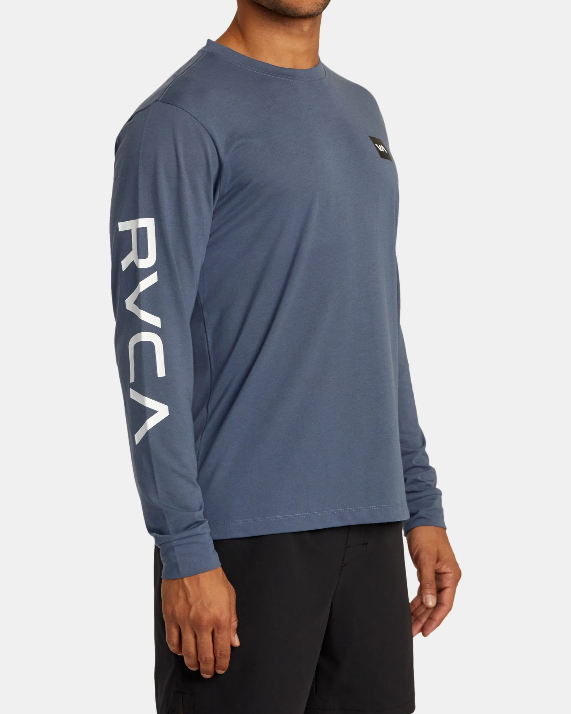 RVCA 2x Long Sleeve T-shirt - Indigo