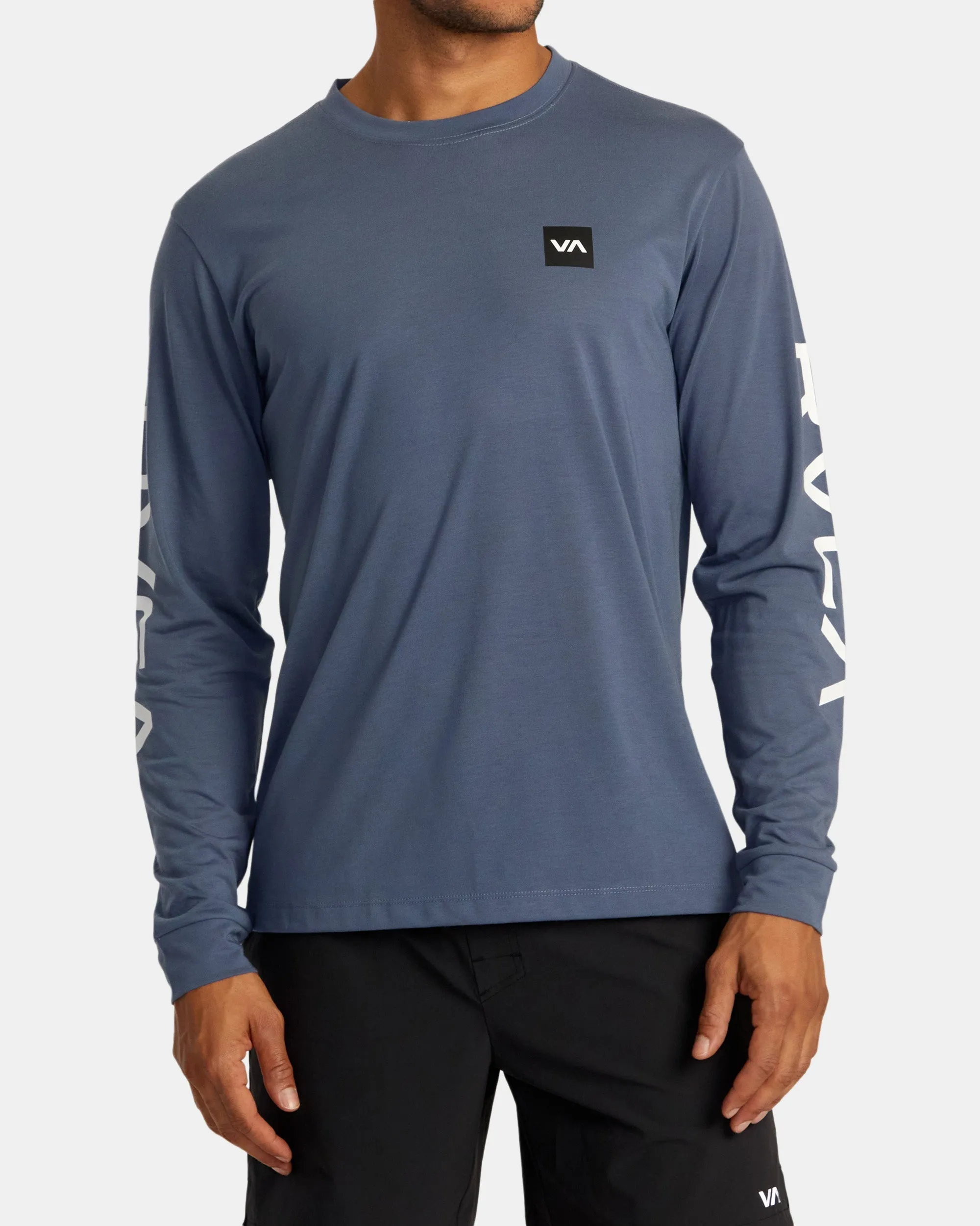 RVCA 2x Long Sleeve T-shirt - Indigo