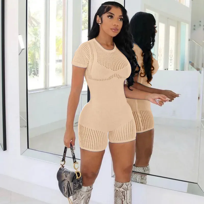 Silhouette Bodycon Romper