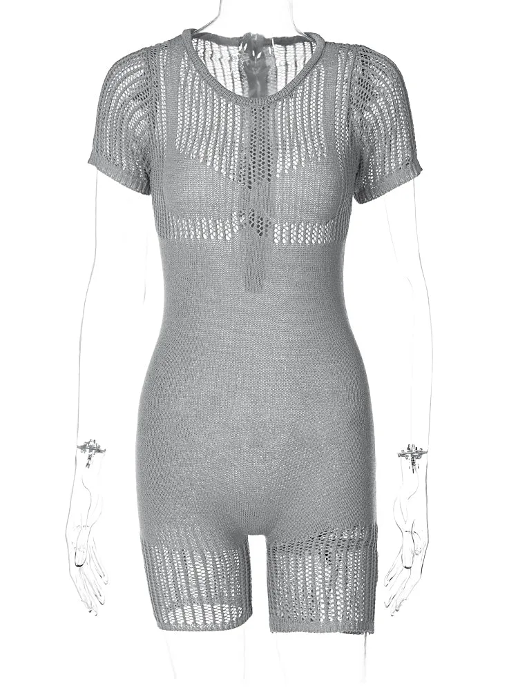 Silhouette Bodycon Romper