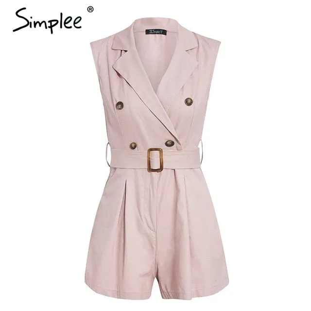 Simplee Elegant sashes khaki cotton women