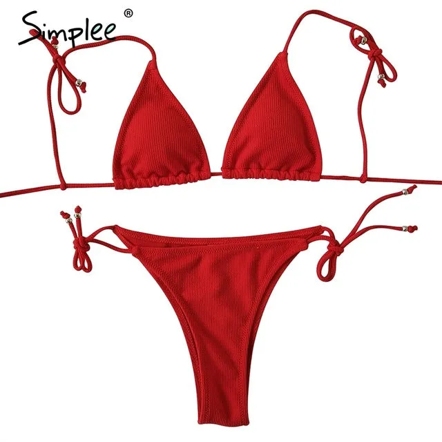 Simplee Push up padded summer beach wear bodysuit