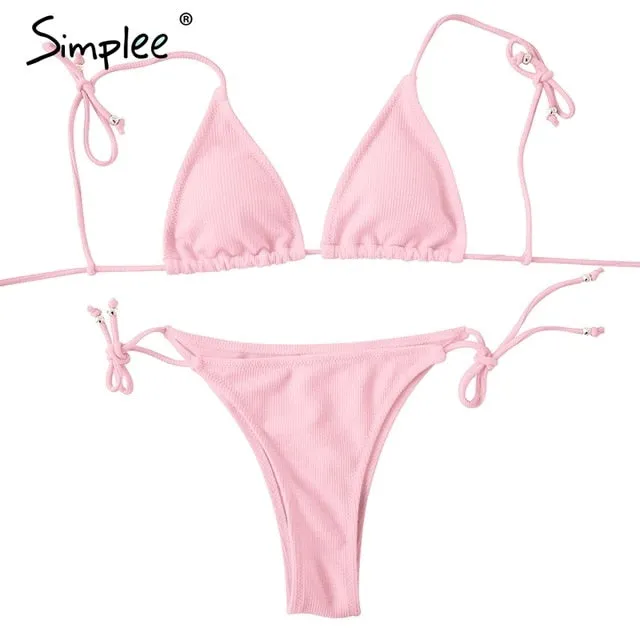 Simplee Push up padded summer beach wear bodysuit