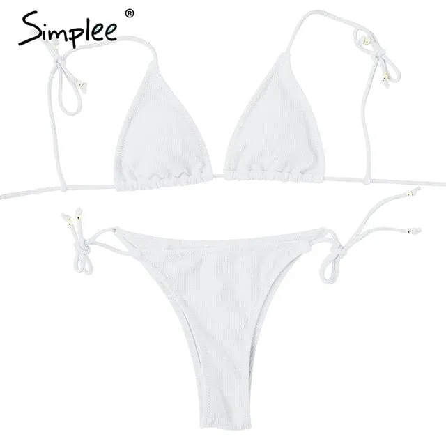 Simplee Push up padded summer beach wear bodysuit