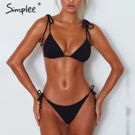 Simplee Push up padded summer beach wear bodysuit