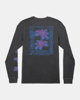 Starish Long Sleeve T-Shirt - Pirate Black