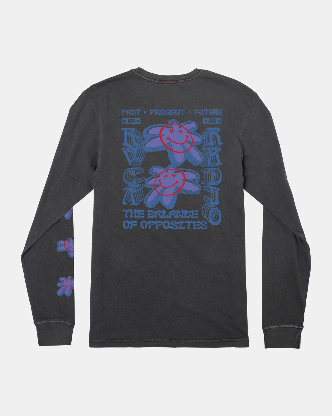 Starish Long Sleeve T-Shirt - Pirate Black