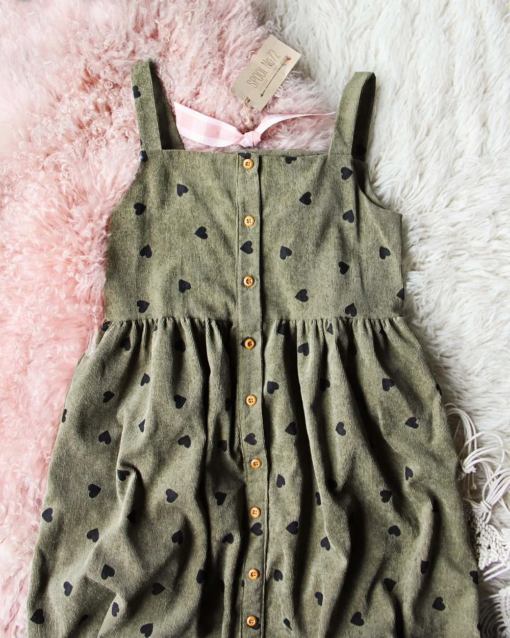True Love Corduroy Maxi Dress