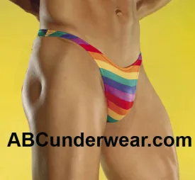 Vibrant Key West Rainbow Thong: A Stylish Addition to Your Summer Wardrobe