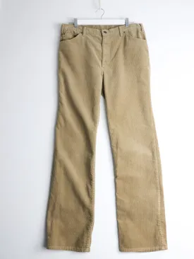 Vintage Levi's Pants Mens 36 x 34 Beige Corduroy